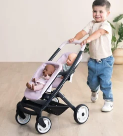 Smoby Dukker Og Tilbehør>Tvillingeklapvogn Til Dukker - Maxi-Cosi - Pink