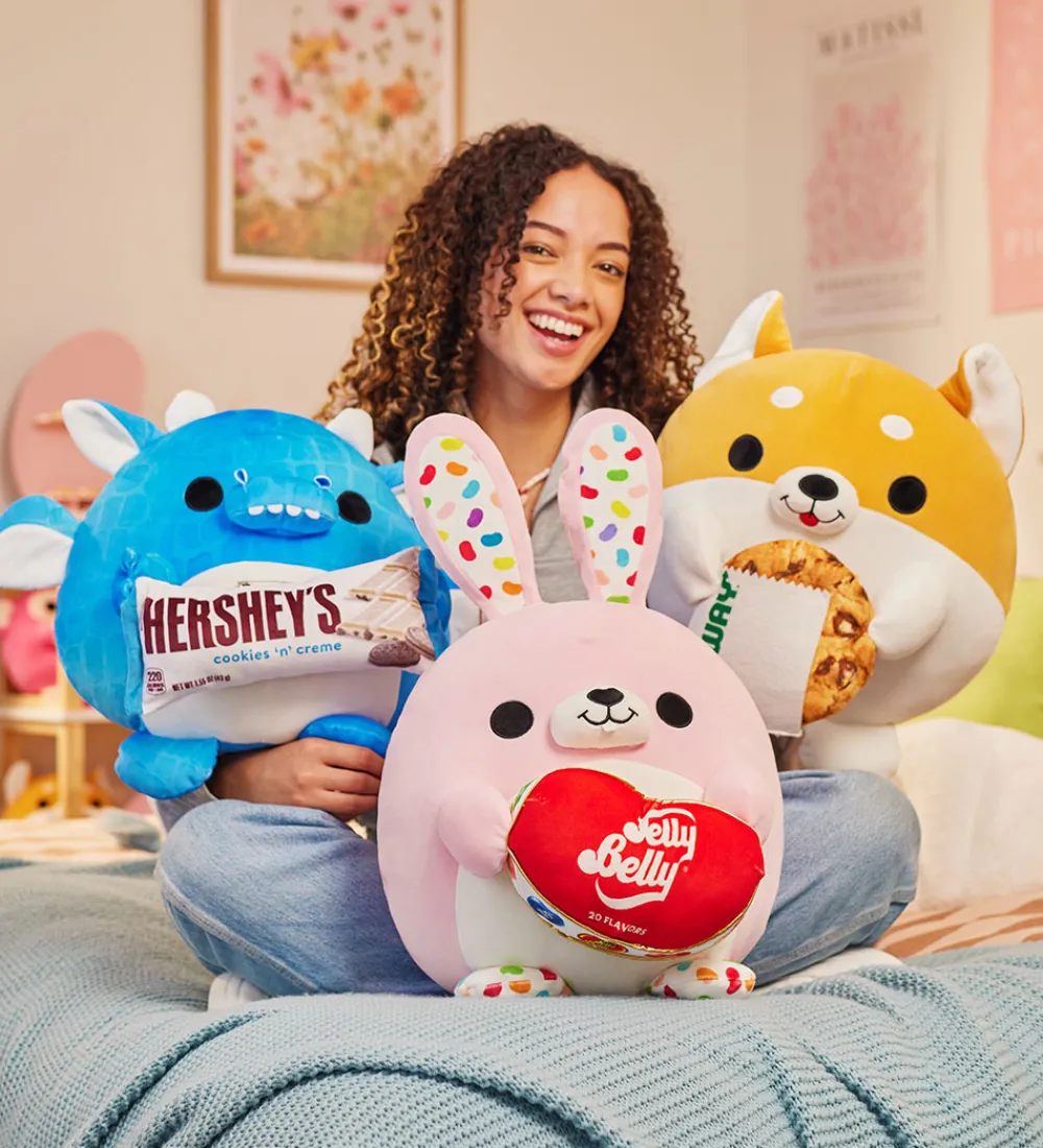 SNACKLES Bamser>Bamse - 35 cm - Flossie m. Jelly Belly