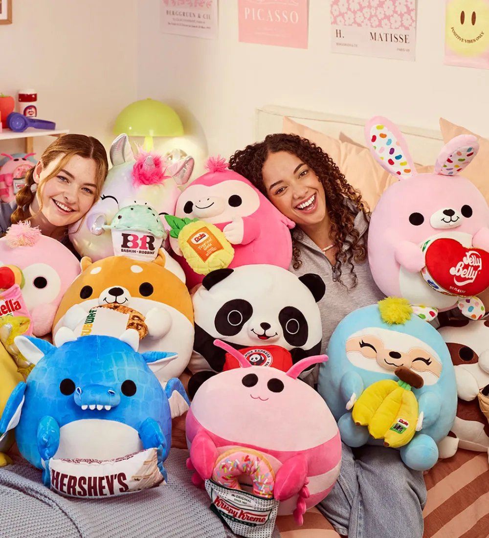 SNACKLES Bamser>Bamse - 35 cm - Flossie m. Jelly Belly