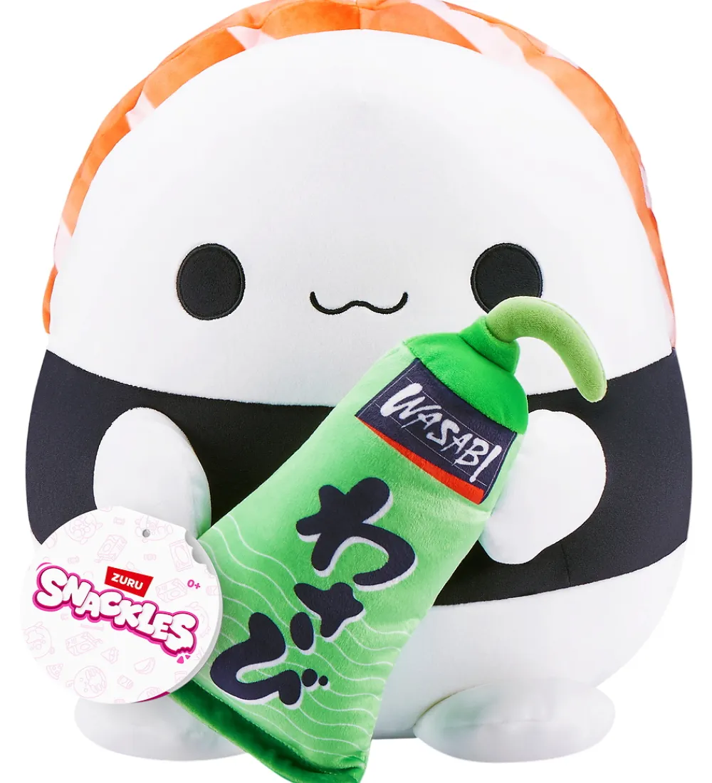 SNACKLES Bamser>Bamse - 35 cm - Laksen Eva m. Wasabi