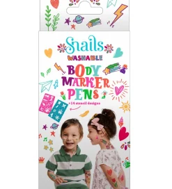 Snails Rolleleg>Tatoveringssæt - Body Marker Pens