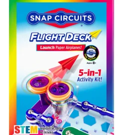Snap Circuits Konstruktionslegetøj>Flight Deck Sæt - Launch Paper Airplanes