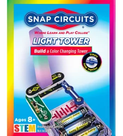 Snap Circuits Konstruktionslegetøj>Light Tower Sæt - Build A Color Changing Tower