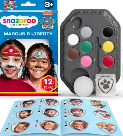 Snazaroo Rolleleg>Ansigtsmaling - 8 Farver - Paw Patrol Marshall & Libert