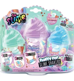 So Slime Slim|Kreativ Leg>DIY-Slim - Fluffy Pop Slime Shakers - 3-pak