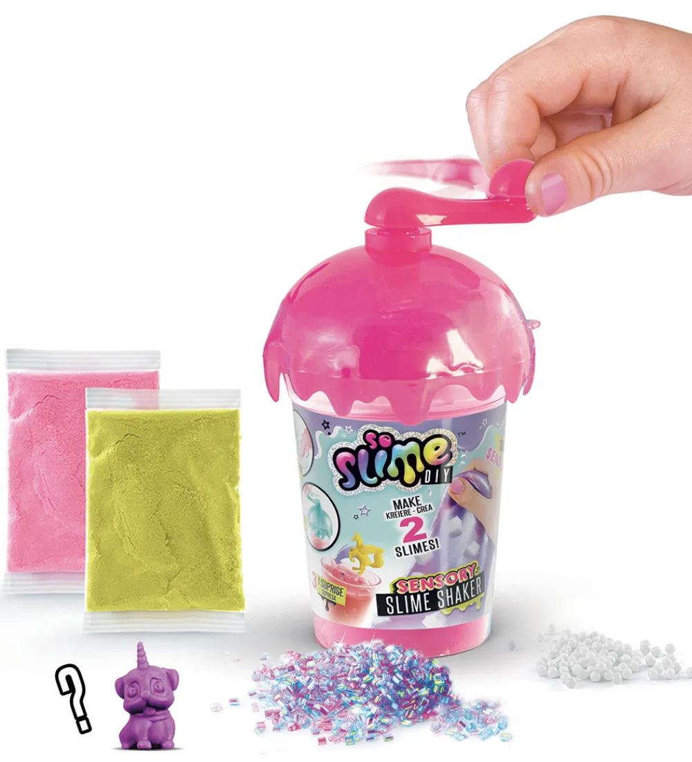 So Slime Slim>DIY-Slim - Sensory Slime Shaker - Assorteret
