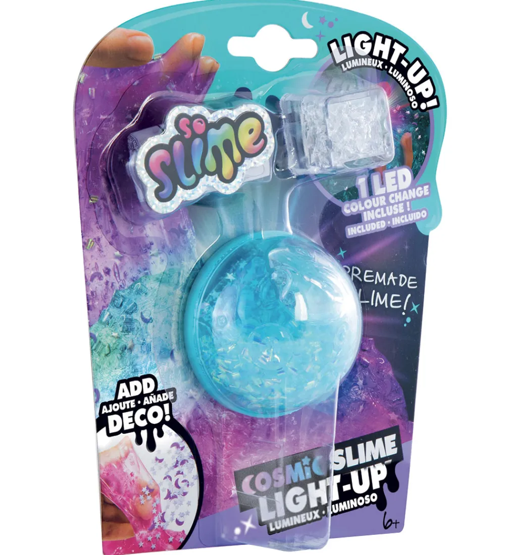 So Slime Slim>Slim - Light Up Cosmic Crunch - Assorteret