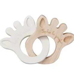 Sophie la Girafe Bideringe>Gaveæske - So Pure - Bideringe - Gummi/Træ