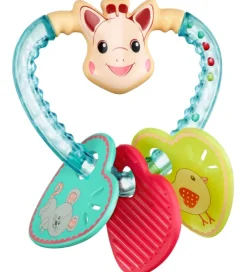 Sophie la Girafe Gribelegetøj>Rangle - Hjerte - Multifarvet