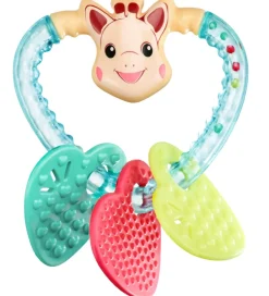 Sophie la Girafe Gribelegetøj>Rangle - Hjerte - Multifarvet