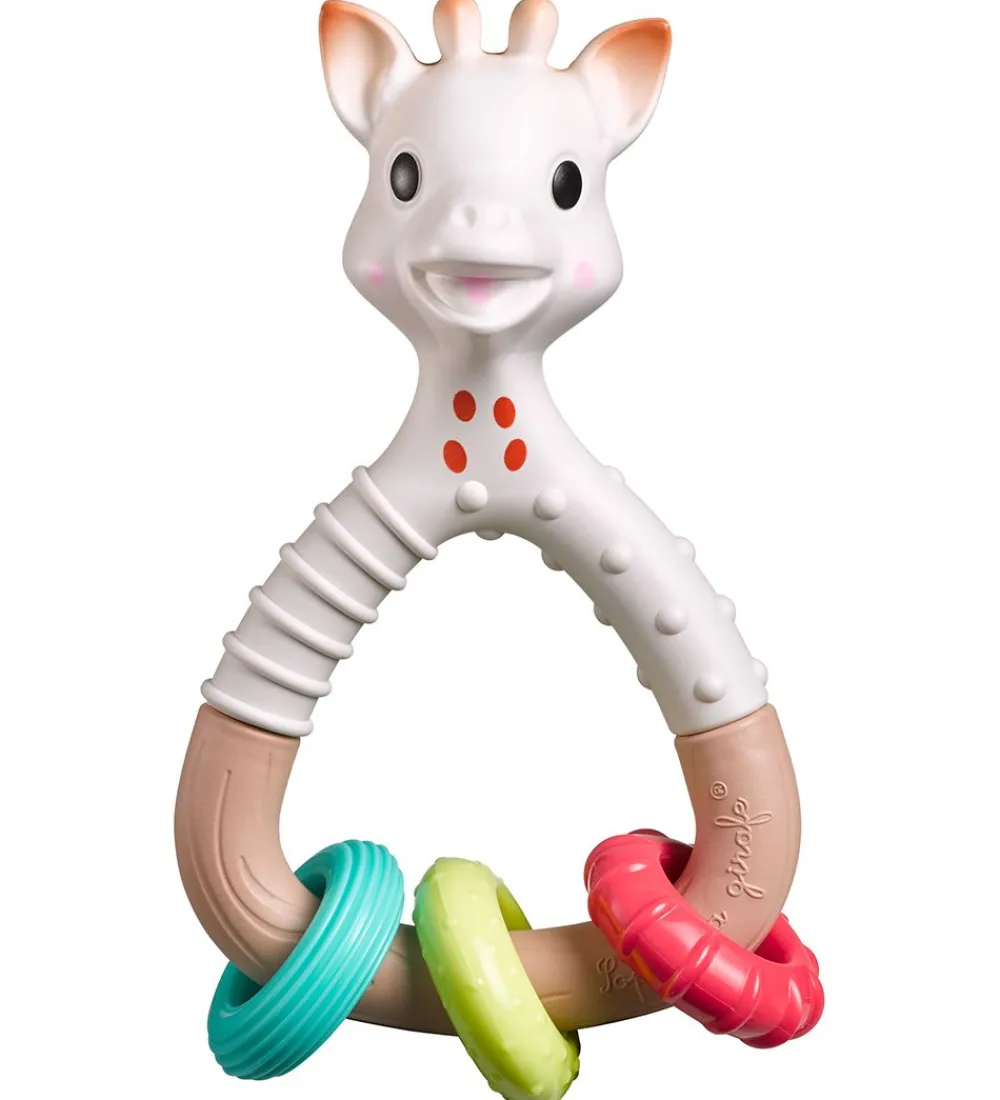 Sophie la Girafe Gribelegetøj>Rangle - So Pure - Multifarvet m. Sophie