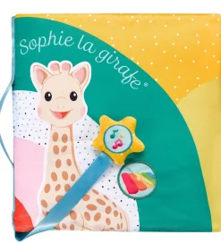 Sophie la Girafe Aktivitetslegetøj>Stofbog - 30x30 cm - Multifarvet