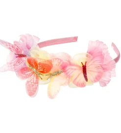 Souza Udklædningstøj>Udklædning - Fe-hårbøjle - Lilyanne - Rosa/Sommerfugle