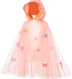Souza Udklædningstøj>Udklædning - Fe-kappe - Lilyanne - Rosa/Sommerfugle