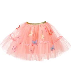 Souza Udklædningstøj>Udklædning - Fe-nederdel - Lilyanne - Rosa/Sommerfugle