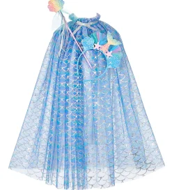 Souza Rolleleg>Udklædning - Kappe m. Tryllestav/Hale - Marlya Havfrue - B