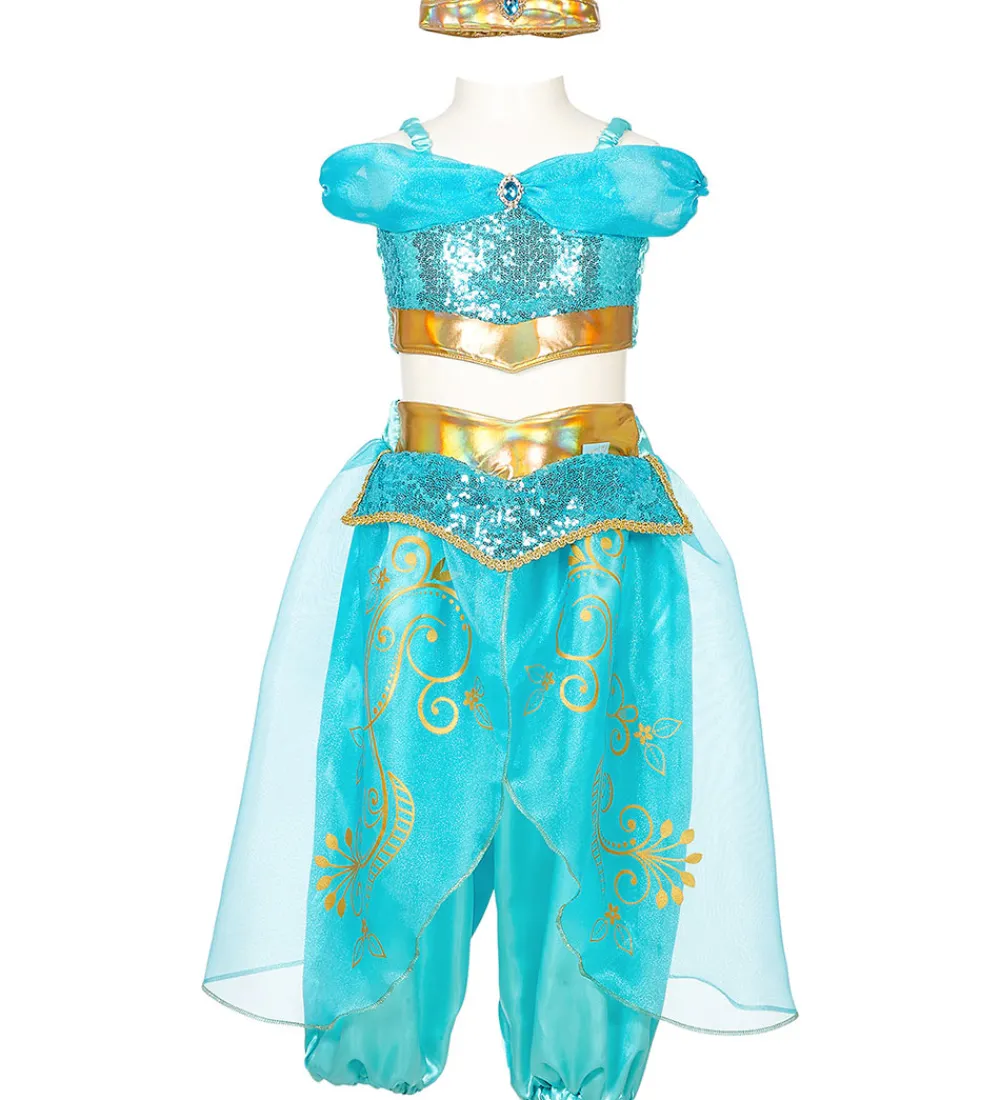 Souza Udklædningstøj>Udklædning - Prinsesse - Amira - Turkis