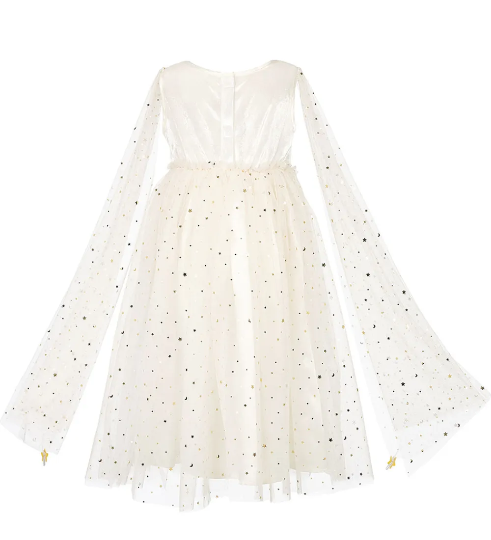 Souza Udklædningstøj>Udklædning - Prinsesse - Dorianne - Hvid/Guld