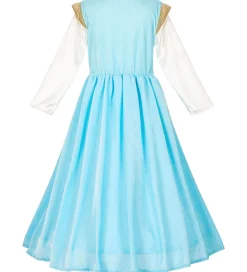 Souza Udklædningstøj>Udklædning - Prinsesse - Josephina - Hvid/Lyseblå