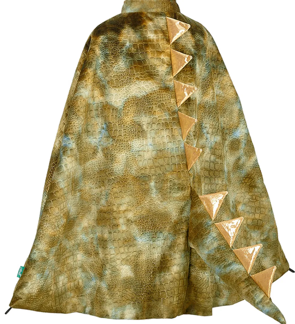 Souza Rolleleg>Udklædning - Vendbar - Kappe - T-rex/Spindelvæv - Grøn/Sor