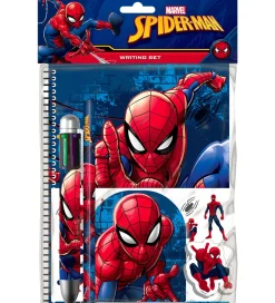 Spiderman Kreasæt>Skrivesæt m. Multicolor Pen