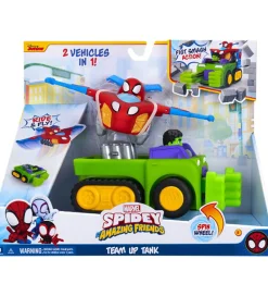 Spidey Biler, Tog Og Køretøjer>Køretøjer - 2-i-1 - Team-Up Tank