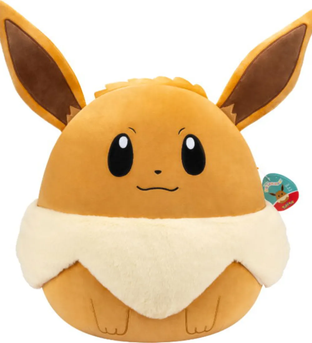 Squishmallows Bamser>Bamse - 50 cm - Pokémon Eevee
