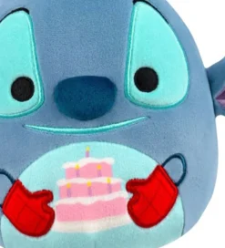 Squishmallows Bamser>Bamse - 20 cm - Stitch m. Kage