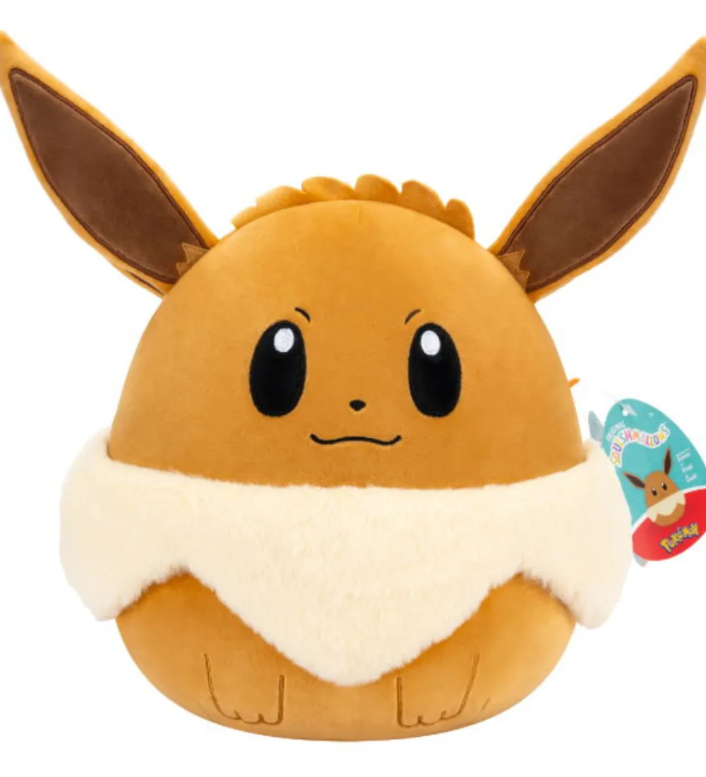 Squishmallows Bamser>Bamse - 25 cm - Pokémon Eevee