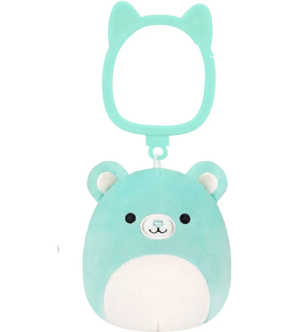 Squishmallows Bamser>Bamse - 9 cm - Belinda - Clip-on