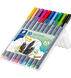 Staedtler Tuscher Og Farver>Tuscher - 10 stk - Triplus Fineliner - 0,3 mm
