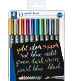 Staedtler Tuscher Og Farver>Tuscher - 10 stk. - Metallic Calligraphy - 1-6 mm