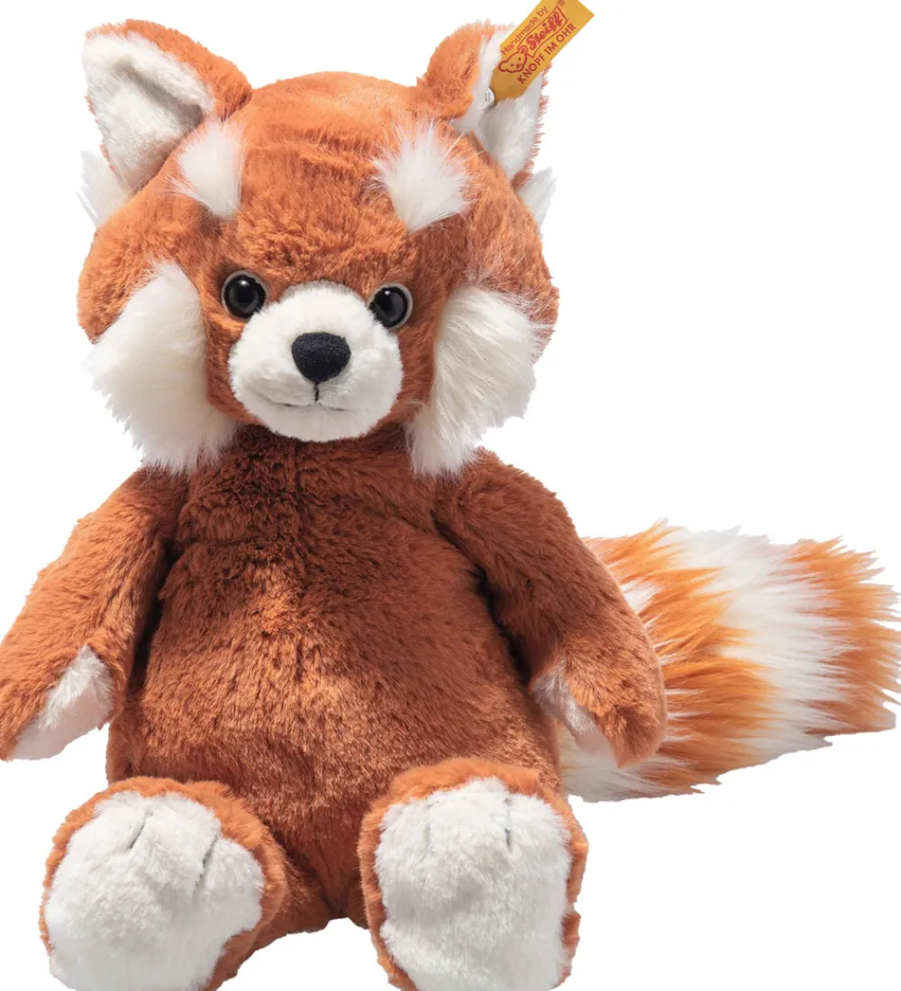 Steiff Bamser>Bamse - 28cm - Benji Red Panda - Orange
