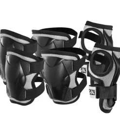 Stiga Rulleskøjter>Beskyttelsessæt - Medium - Sort