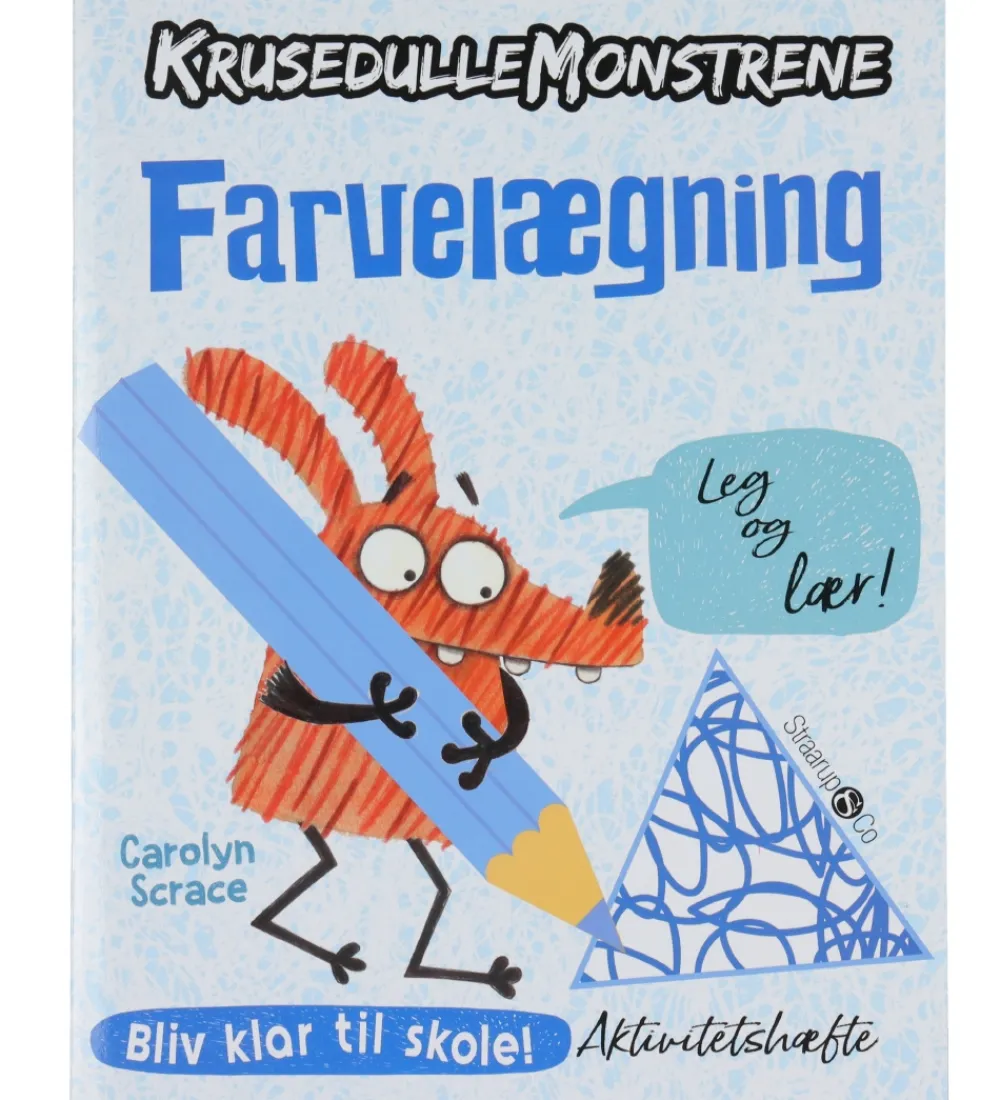 Straarup & Co Malebog>Aktivitetsbog - Krusedulle Monstrene
