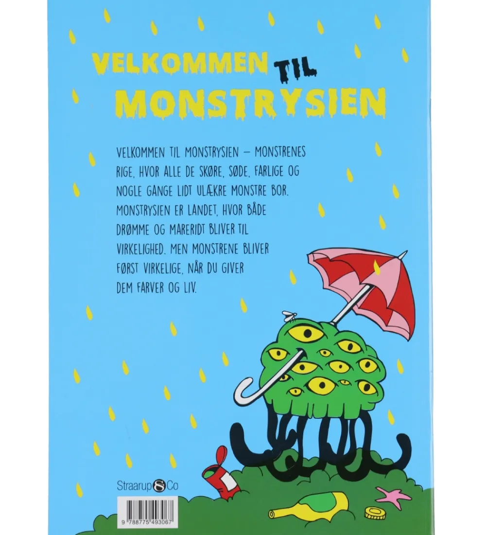 Straarup & Co Malebog>Malebog - Den Store Monster Malebog - Dansk