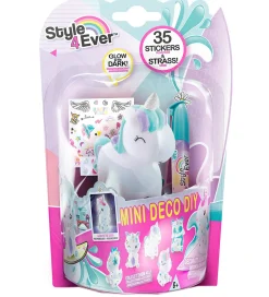 Style 4 Ever Kreasæt>- Mini Deco DIY - Selvlysende Dyr Asst.