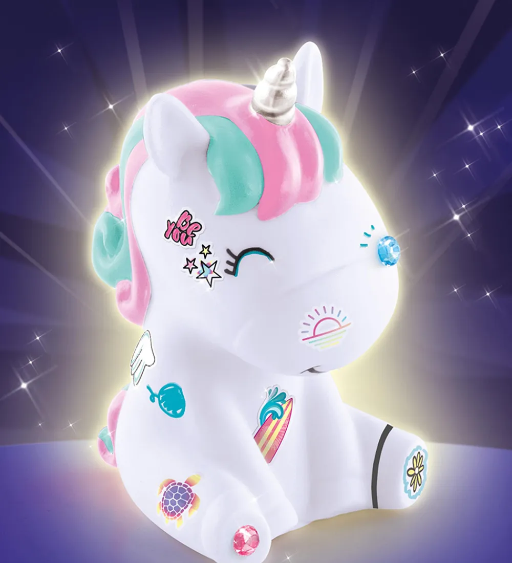 Style 4 Ever Kreasæt>- Mini Deco DIY - Selvlysende Dyr Asst.