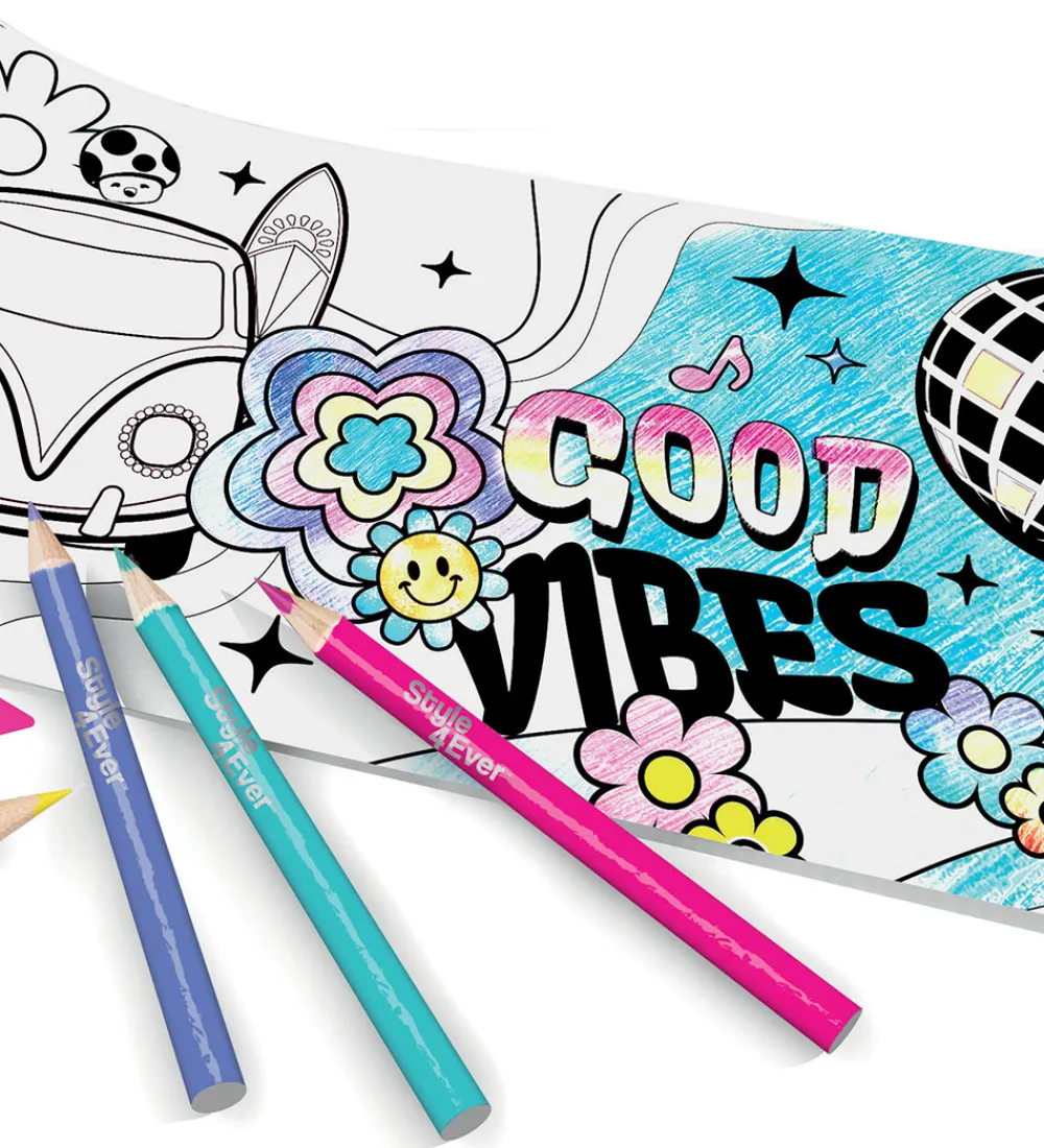 Style 4 Ever Bøger|Kreasæt>Colouring Roll-up - 4 meter