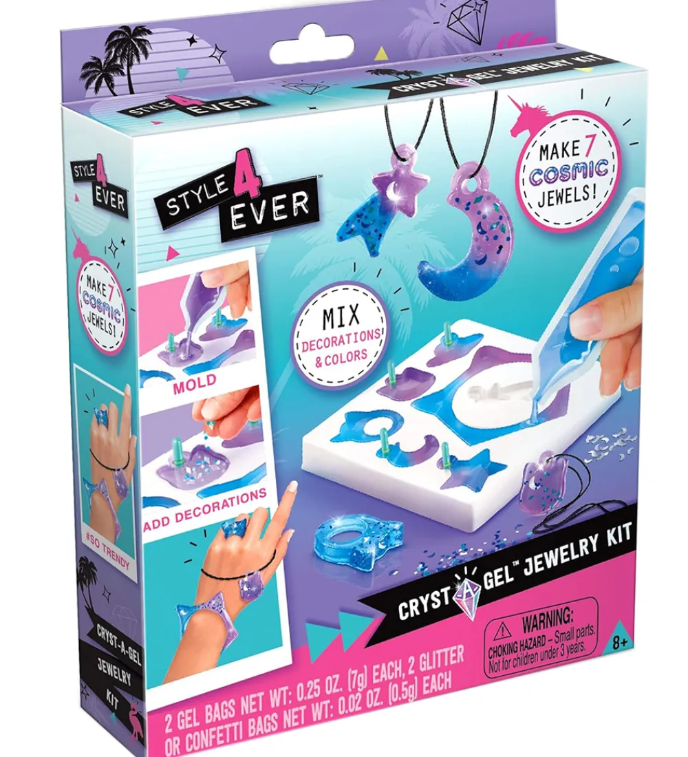 Style 4 Ever Kreasæt>Crystal Gel Mini Smykkekit