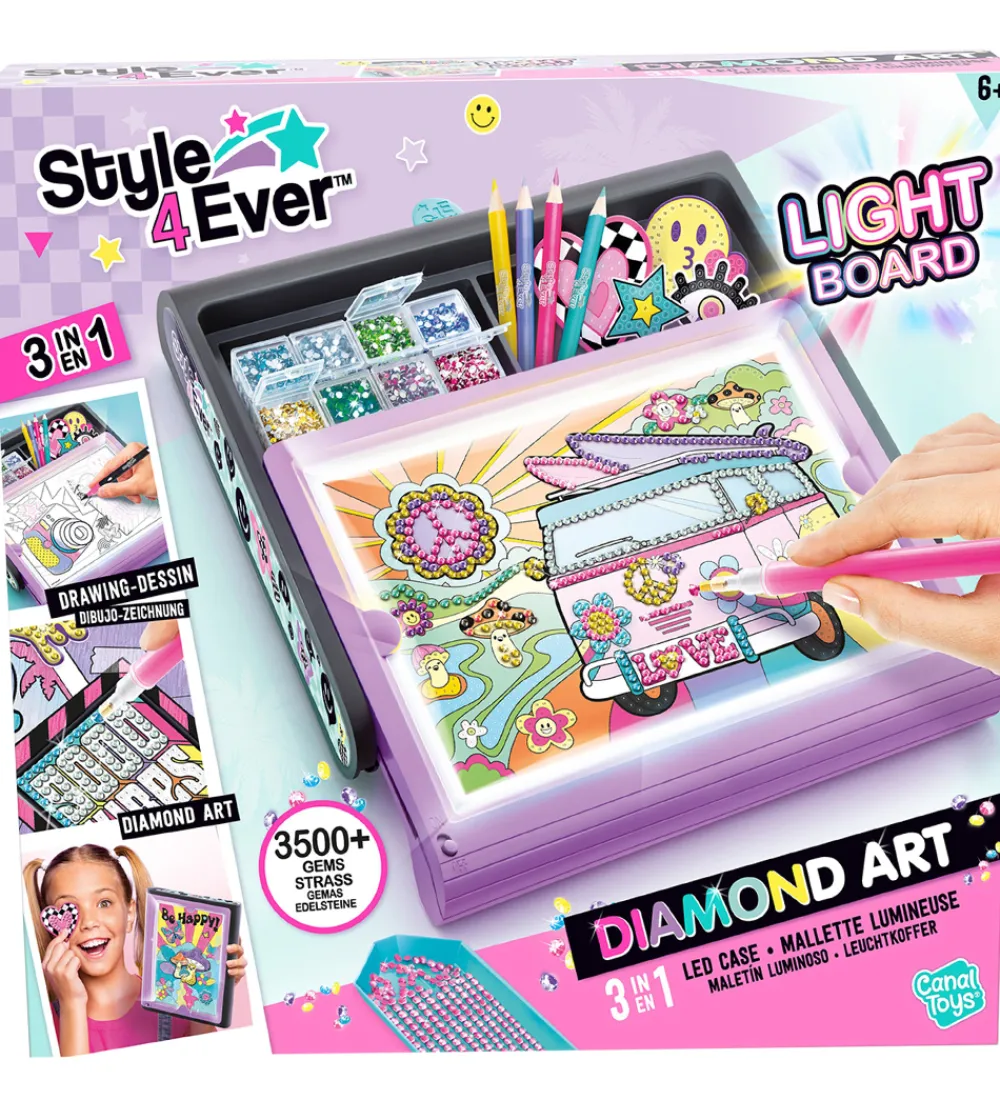 Style 4 Ever Kreasæt>Diamond Art 3-i-1