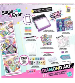 Style 4 Ever Kreasæt>Diamond Art 3-i-1