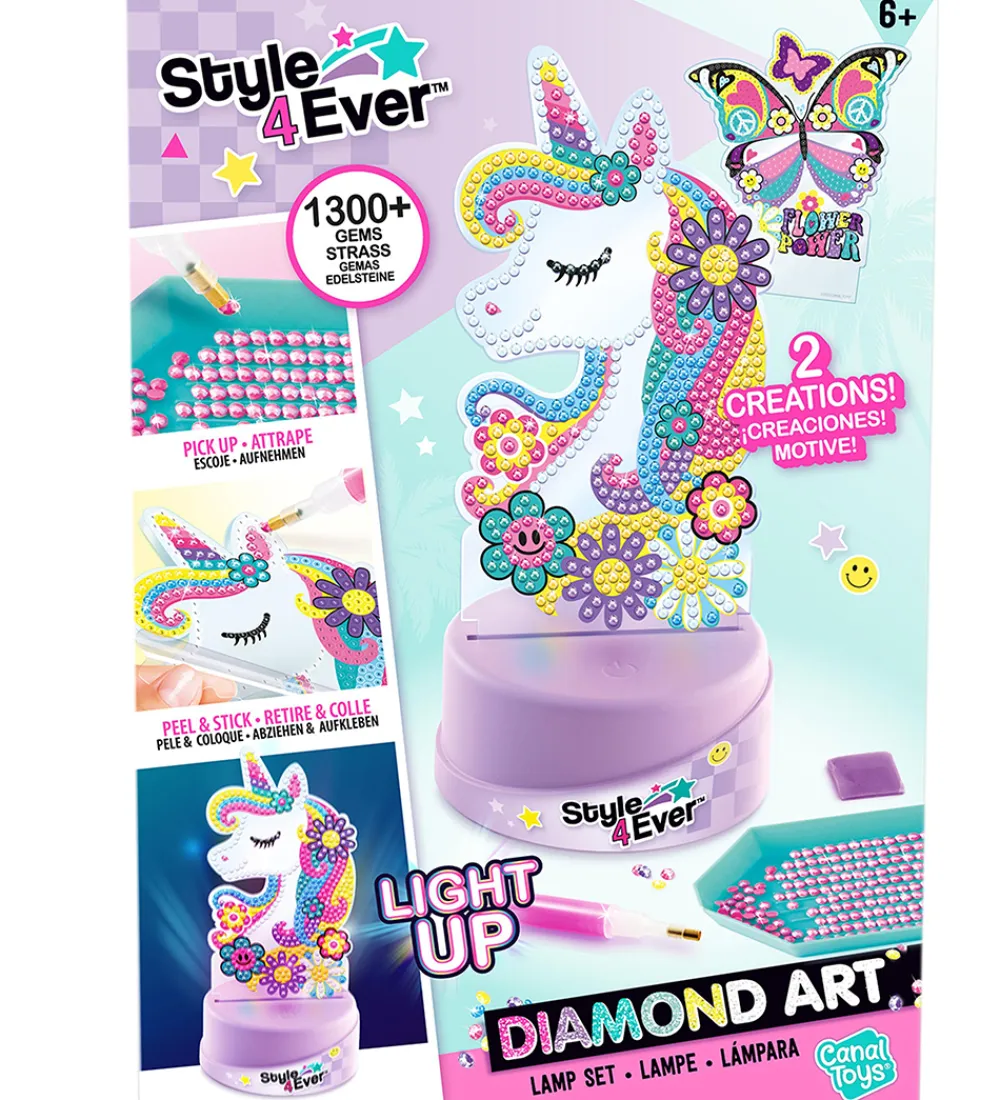 Style 4 Ever Kreasæt>Diamond Art Lampesæt