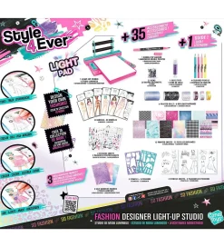 Style 4 Ever Kreativ Leg|Kreasæt>Fashion Designer Light-Up Studio