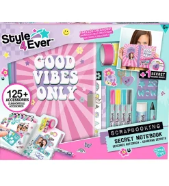 Style 4 Ever Bøger|Kreasæt>Scrapbooking - Hemmelig Dagbog