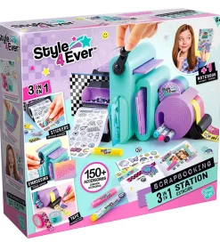 Style 4 Ever Kreasæt>Scrapbooking Studio - 3-i-1 - 150 dele