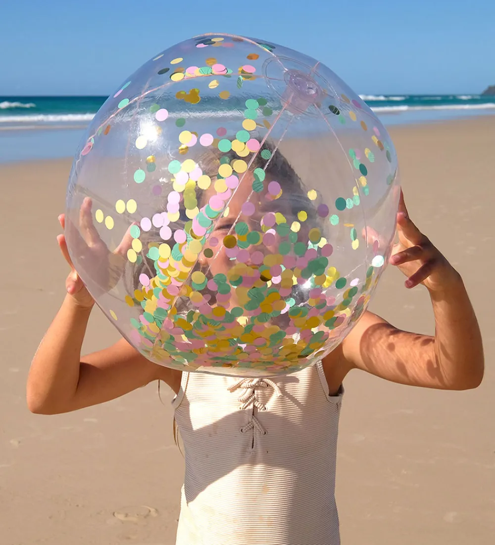 SunnyLife Udeleg Og Udendørs Legetøj|Strandlegetøj>Badebold - 31 cm - Confetti Multi