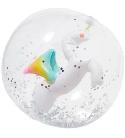 SunnyLife Strandlegetøj>Badebold - 32 cm - 3D - Enhjørning