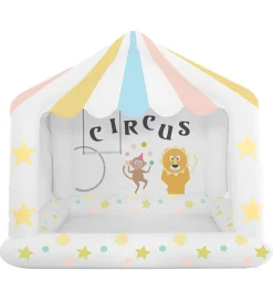 SunnyLife Legetelte>Cirkustelt - Chubby Circus Tent - Hvid m. Stjerner