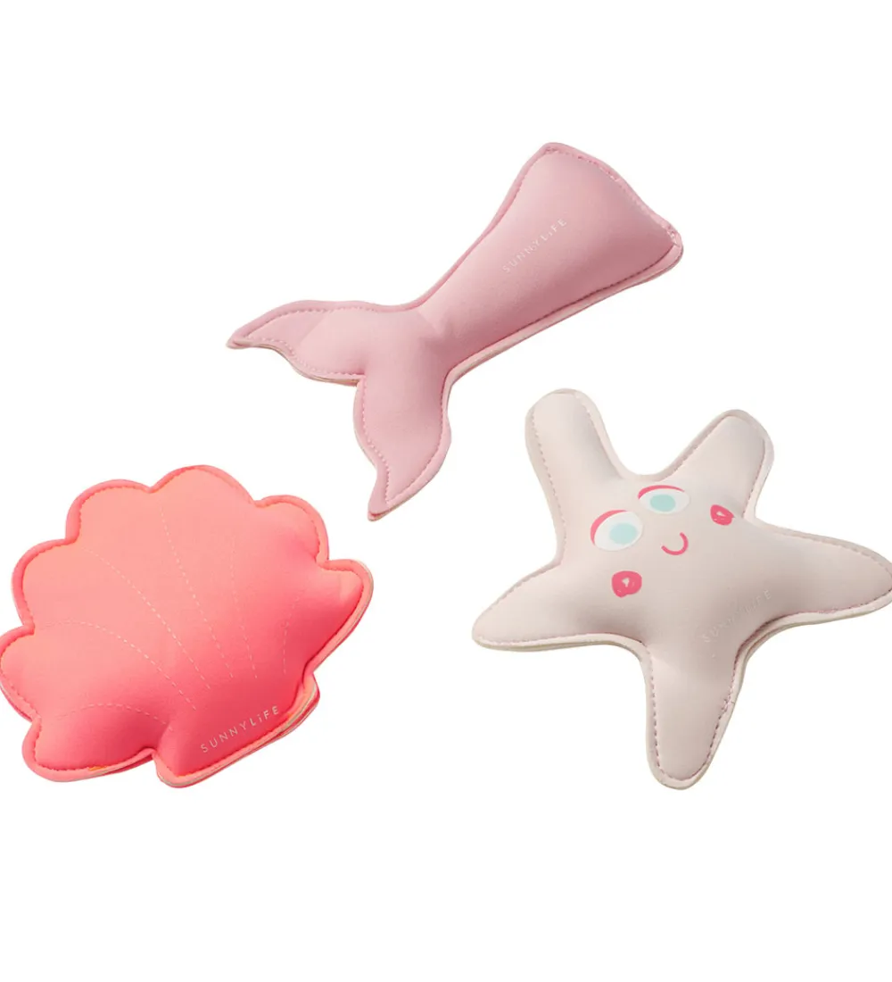 SunnyLife Badelegetøj>Dykkervægte - 3-pak - Melody the Mermaid - Neon Strawb